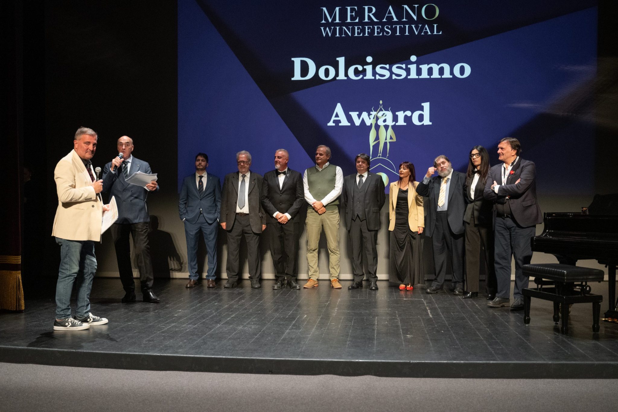 Andrea Radic, Helmuth Köcher e i commissari della Guida The WineHunter